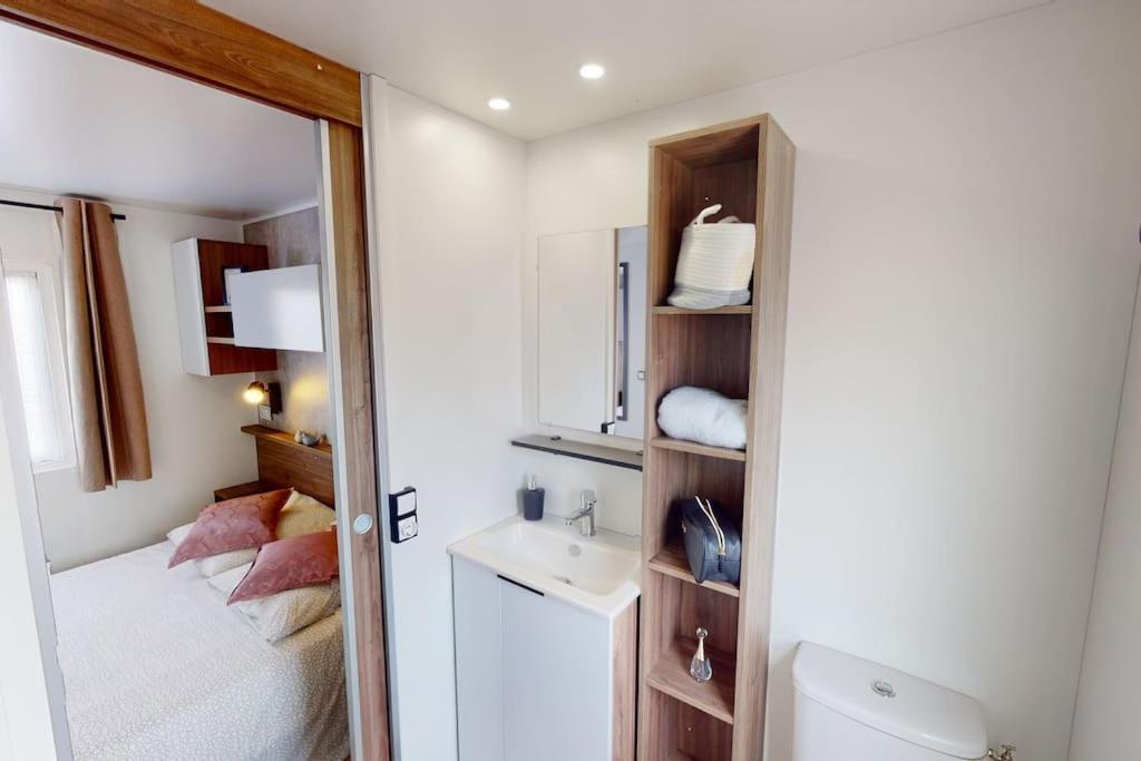 Mobil Home Cygne 85 Quiberon Esterno foto